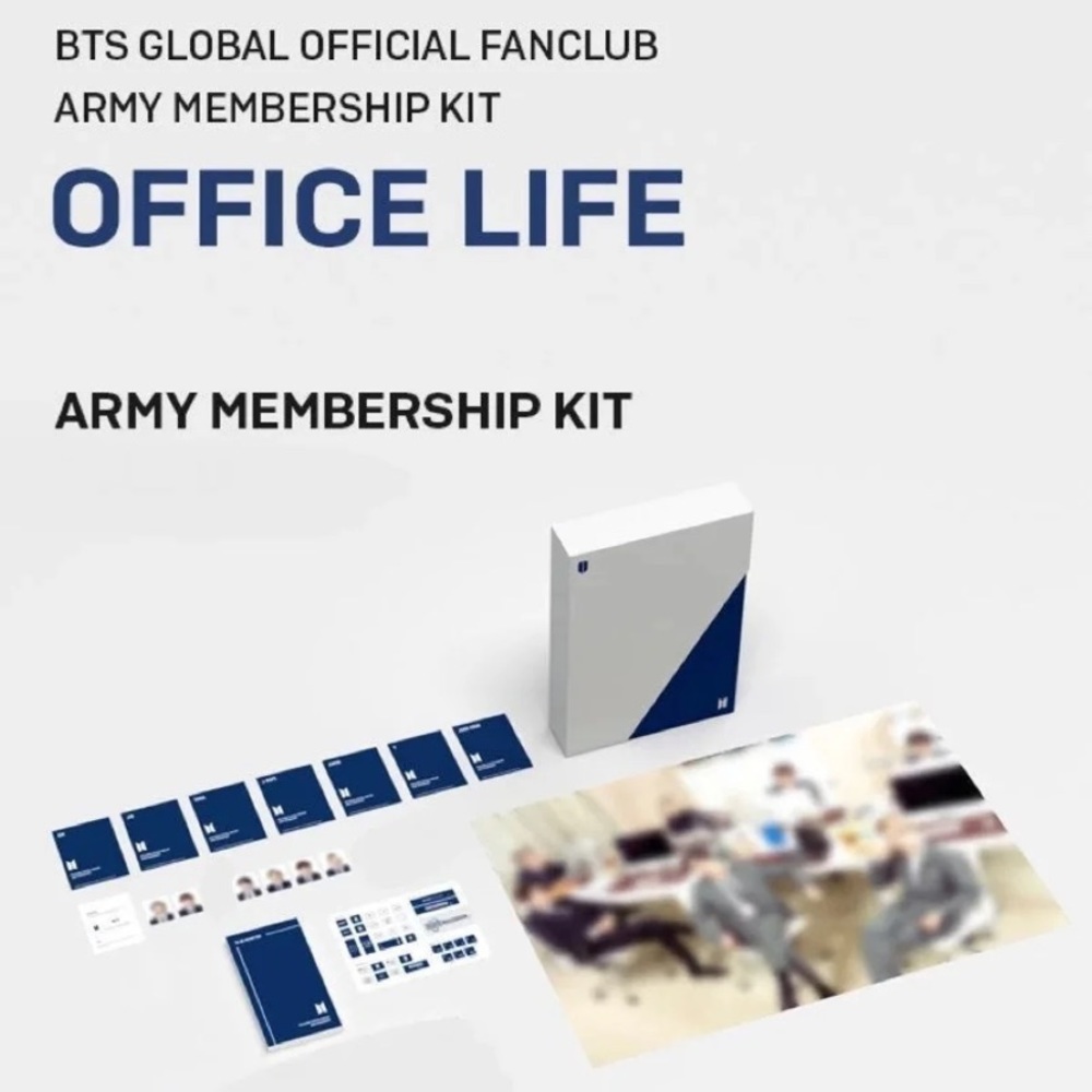 BTS “Office Life”OFFICIAL GLOBAL ARMY FANCLUB KIT